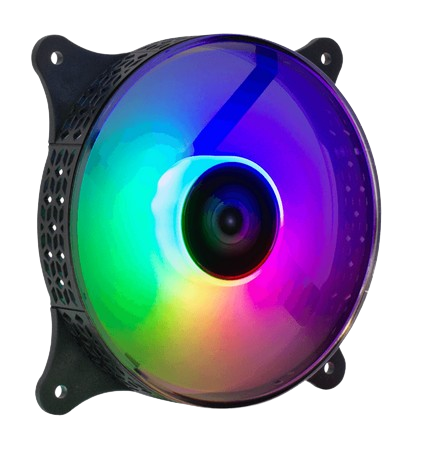 Case Fan White Shark Comet RGB 120mm Black