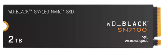 SSD M.2 WesternDigital WD Black SN7100 NVMe 2TB PCIe Gen 4x4 7250R/6900W